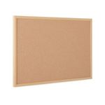 Cork Noticeboard Oak Frame 1200X900