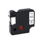1000 Label Tape 9Mm Black White