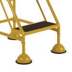 Uk Domed Feet Aslip 5 Tread Step Ylw