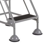 Uk Domed Feet Aslip 3 Tread Step Gry