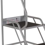 Uk Domed Feet Aslip 4 Tread Step Gry