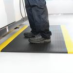 Afat Diamond Mat 0.9X1.5M Blk/Ylw
