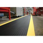Afat Diamond Mat 1.2X1M Blk/Ylw