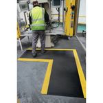 Deckplate Mat 0.6X18.3M Char/Ylw