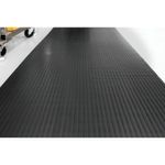 Wide Ribbed Runner Mat 1.2Mx5M Blk