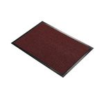 Entrance Door Mat 0.9X1.5M Blk/Red