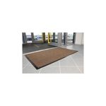 Entrance Door Mat 0.9X1.5M Blk/Brown