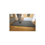Entrance Door Mat 0.9X1.2M Blk/Steel