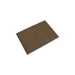 Wash Ent Door Mat 0.85X1.5M Blk/Brn