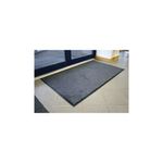 Wash Ent Door Mat 0.6X0.85M Blk/Stl