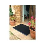 Fingertip Rubber Mat 0.6X0.8M Blk