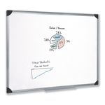 Drywipe Magn Whiteboard 1200X900Mm