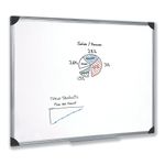 Drywipe Magn Whiteboard 1200X900Mm