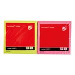 Re-Move Notes 76X76 Ast Neon Pk12