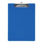 Clipboard Solid Plastic A4 Blue