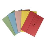 Half Flap Doc Wallet A4 Ylw Pk50