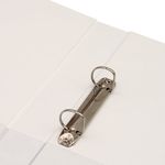 2D-Ring Ring Binder A4 25Mm Wht Pk10