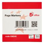 Index Page Markers 76X25Mm Ast Neon