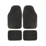 Goodyear 4 Piece Car Mat Set Black