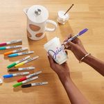Sharpie Perm Marker Fine Ast Pk4