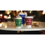 Go-Pak Xmas 8Oz Double Wall Cup P500