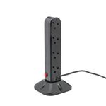 Connektgear 8Way Surge Prtd Socket