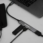 Connektgear 4 Port Usb C Hub-Usb A