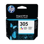Hp 305 Ink Cart Multipk Tri-Col Cmy