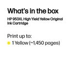 Hp 953Xl Original Ink Cart Hy Ylw