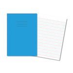 Hdw Book Lined 80 Page A4 L/Blu Pk50