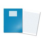Oxford Exr Book 5Mm Sq L/Blu Pk100