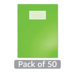 Oxford Exr Bk 12Mm Sq L/Grn A4+ Pk50