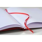 Black N Red Hb Ruled Notebook A4 Pk5