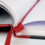Black N Red Hb Ruled Notebook A4