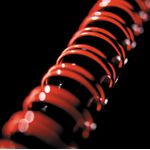 Black N Red Wire A-Z Notebook A5 Pk5