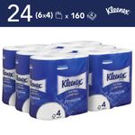 Std Paper Wc Roll 4-Ply Wht Pk24