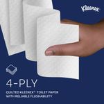 Std Paper Wc Roll 4-Ply Wht Pk24