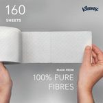 Std Paper Wc Roll 4-Ply Wht Pk24