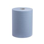 Slimroll Hand Towel Roll Blue Pk6