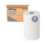 Slimroll Hand Towels E-Roll Wht Pk6