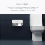 Icon 2 Roll Wc Paper Disp Wht Mosaic