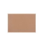 Q-Connect Cork Board Wooden Frame