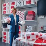 Katrin Plus Htwl V-Fold 1Ply Pk6000