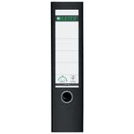 Leitz 180 Lach File 80Mm A4 Blk Pk10