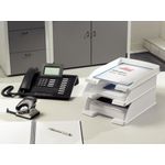 Leitz Plus Slim Letter Tray Black