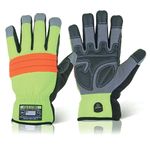 Cold Store Mech Gloves 1Pr Syellow L