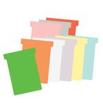 Nobo T-Card Size 3 Pink Pk100