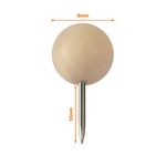 Nobo Noticeboard Wood Push Pin Pk40