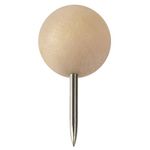 Nobo Noticeboard Wood Push Pin Pk40