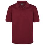 Eagle Male Polo Shirt Burgundy Xs